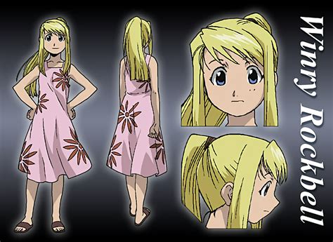 Winry Rockbell debujo